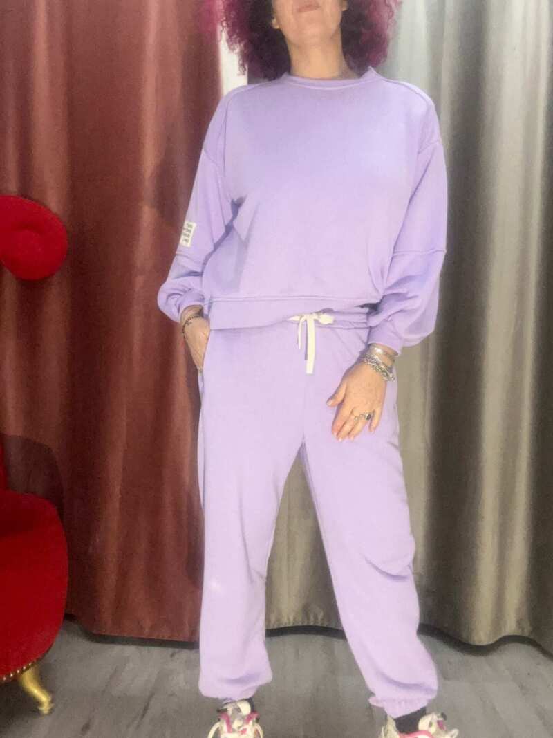 Completo tuta cotone