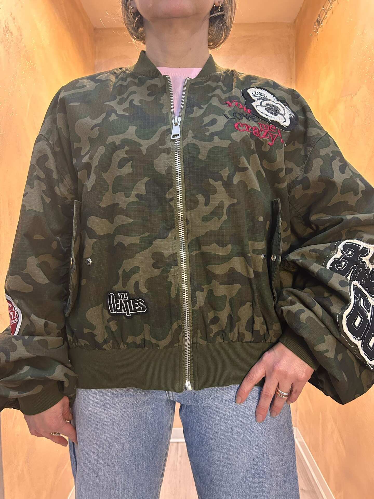 Bomber camouflage patch